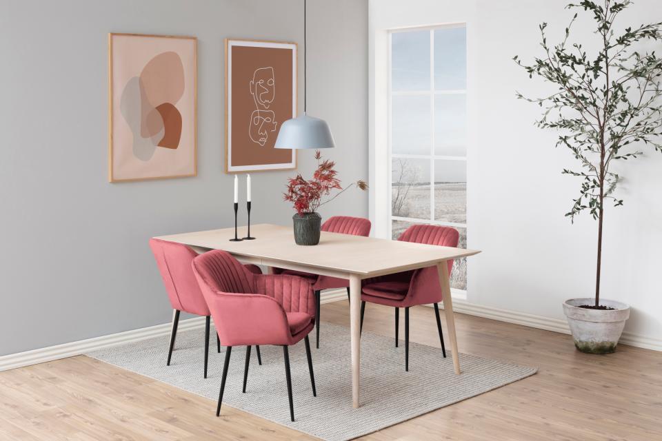 krzesło koralowe tapicerowane Emilia Actona