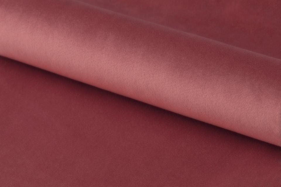 velvetowa tkanina welurowa w kolorze różowym