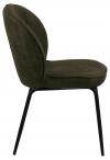 Krzesło jadalniane w stylu loft Patricia Actona olive green