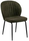 Krzesło jadalniane w stylu loft Patricia Actona olive green