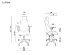 Ergonomiczny fotel biurowy Ultima