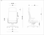 Fotel ergonomiczny Velo - 18 kolorów!