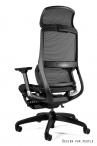 Ergonomiczny fotel biurowy Space z podnóżkiem