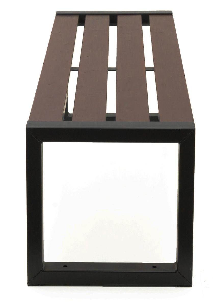 Ławka z profili stalowych 162cm front