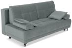 Sofa City z funkcją spania 201x108 cm Matt Velvet 97 - Jasnoszara