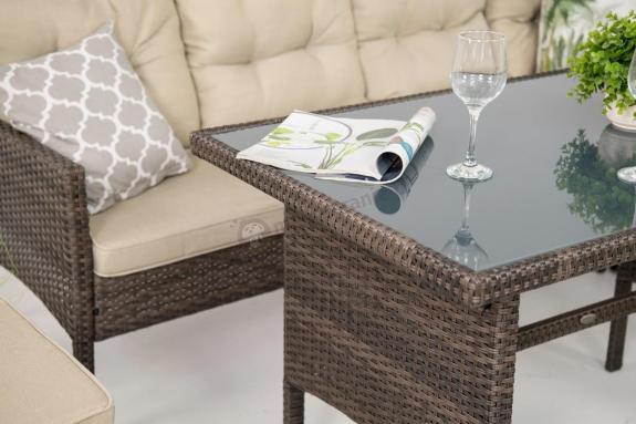 Mobilier din tehnorattan Perata Corner