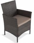 Meble tarasowe z rozkładanym stołem na 10 osób AK19FT64 Brown