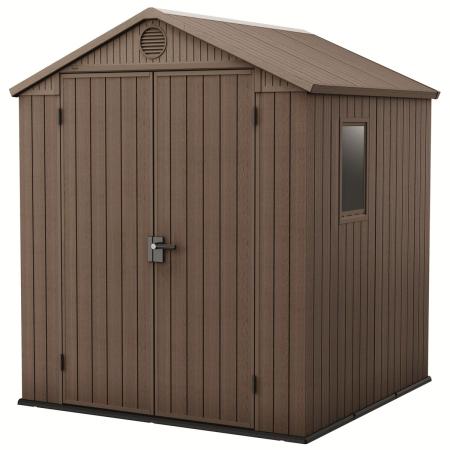 Zahradní domek na nářadí Keter Darwin 6x6 hnědé barvy