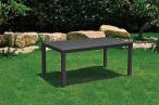 Stół ogrodowy z fotelami dla sześciu osób Melody 6Y grafitowy