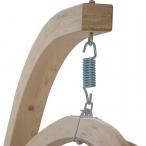 Fotel wiszący drewniany Swing Pod (O-Zone) Zielony