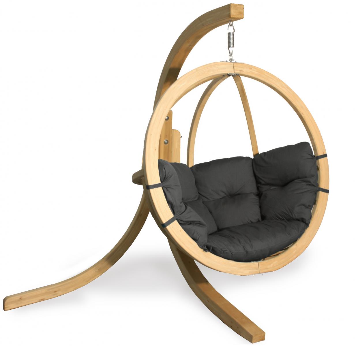 Fotel Swing Pod_grafitowy