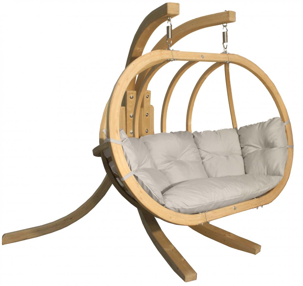 Fotel Swing Pod XL_kremowy