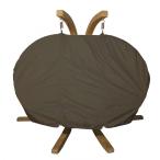 Drewniany fotel wiszący Swing Pod XL (O-Zone Premier) czerwony