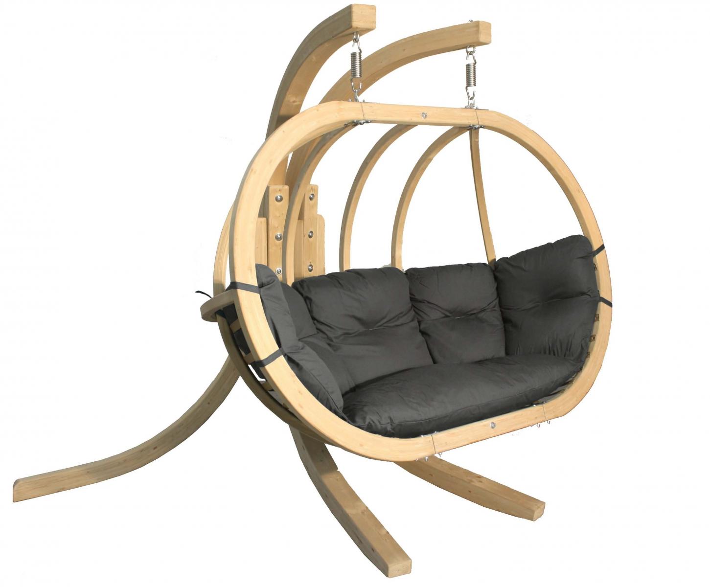 Fotel Swing Pod XL_grafitowy