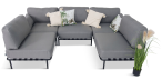 Eleganckie meble ogrodowe modułowe Salve - 5 elementów