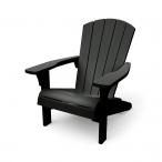 Adirondack chair - grafitowe krzesło do ogrodu