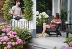 Adirondack chair - grafitowe krzesło do ogrodu