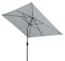 Parasol przeciwsłoneczny na korbkę Basic Lift Neo 250x200cm szary