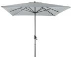 Parasol przeciwsłoneczny na korbkę Basic Lift Neo 250x200cm szary