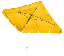 Prostokątny Parasol ogrodowy Sunline Waterproof 260x150 cm żółty