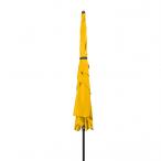Prostokątny Parasol ogrodowy Sunline Waterproof 260x150 cm żółty