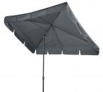 Duży Parasol ogrodowy Sunline Waterproof 260x150 cm grafitowy