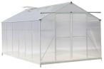 Szklarnia poliwęglan z aluminiowym stelażem 370x250 cm
