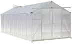Szklarnia poliwęglan z aluminiowym stelażem 490x250 cm