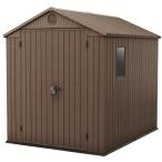 Keter Darwin 6x8 kůlna na nářadí 190x244 cm v hnědé barvě