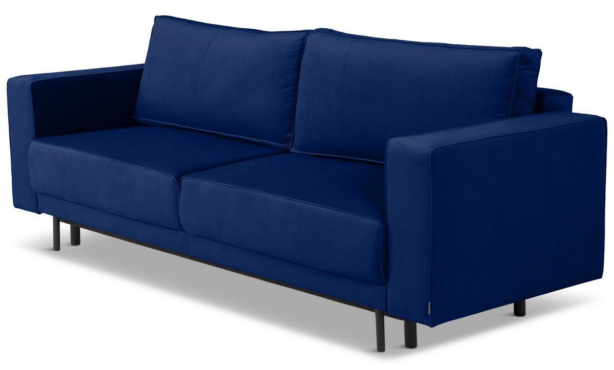 granatowa sofa rozkładana