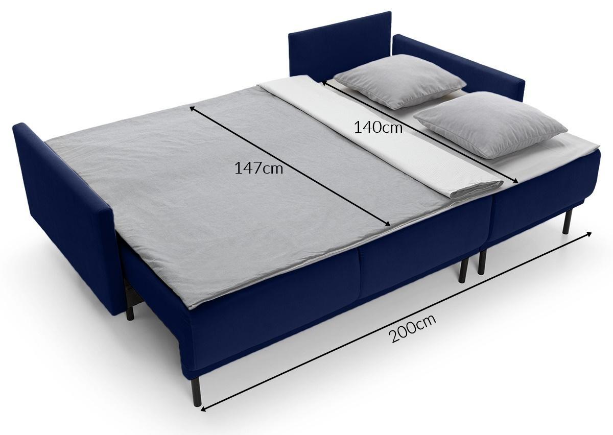 Narożnik spania - funkcja spania