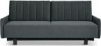 Rozkładana sofa Luis z pojemnikiem 214x95cm ciemny szary
