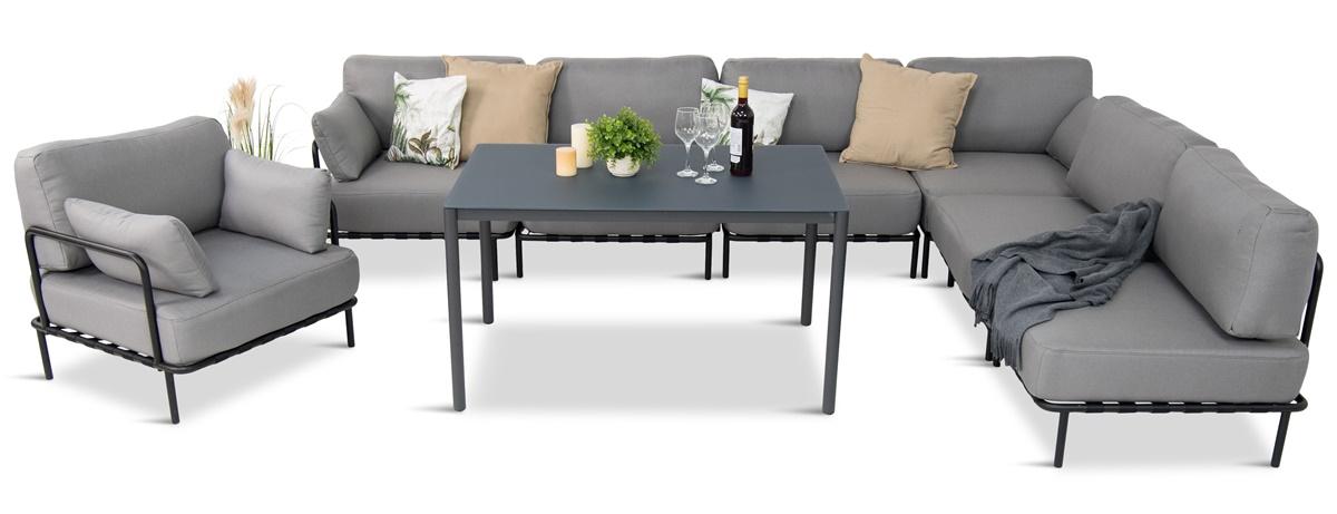 Zestaw mebli ogrodowych modułowych