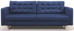 Granatowa sofa rozkładana Tivoli 224x97cm Riviera 81