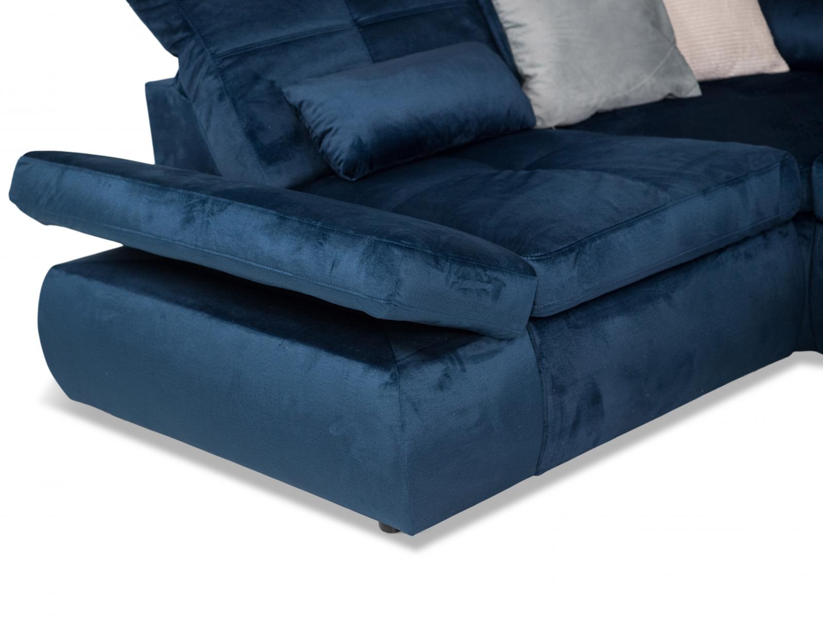 Regulowane podłokietniki narożnika