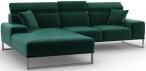 Zielony narożnik Robin 283x178 lewostronny