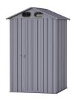Mały domek metalowy narzędziowy Fulda 120x120cm (1,2m2) Antracyt