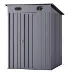Domek blaszany narzędziowy Linker 146x175cm (2,2m2) - Antracyt
