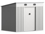 Domek jednospadowy ogrodowy Linker 250x190x198cm - Grey G12