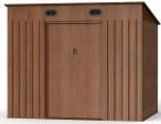 Domek narzędziowy jednospadowy Linker 250x190cm (4,3m2) - Wood