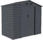 Domek narzędziowy z blachy Agger 213x127cm (2,4m2) - Antracyt