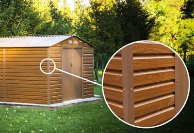 Metalowa szopa ogrodowa 2,8x3,2