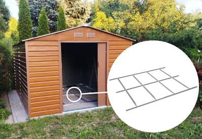 rama podłogowa do domku narzędziowego