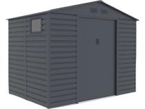 Domek narzędziowy blaszak Dummer 277x195x221cm (4,8m2) – Antracyt