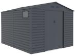 Nowoczesna szopa ogrodowa antracytowa Dummer 277x323x221cm (8,2m2)