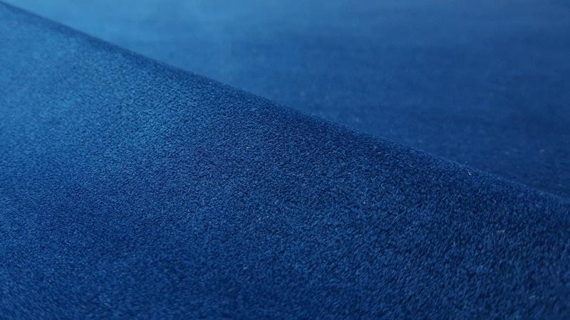 Soft Touch - przyjemna w dotyku tkanina Solo granatowa