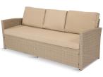Sofa trzyosobowa na taras 185cm Cofete – Natural