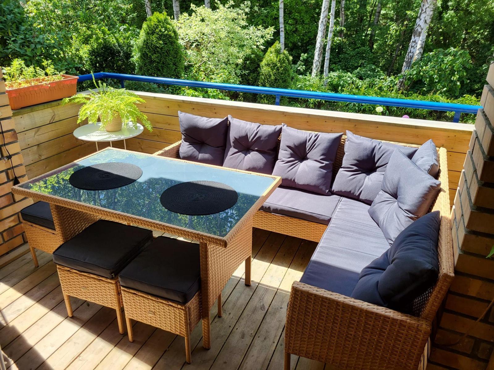 Mobilier din tehnorattan Torino - aranjamentul clientului