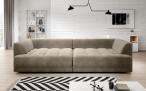 Kanapa Tiga Bigsofa z elektrycznie wysuwanym siedziskiem 302x137cm cappuccino - Riviera 16