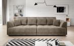 Kanapa Tiga Bigsofa z elektrycznie wysuwanym siedziskiem 302x137cm cappuccino - Riviera 16